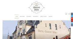 Desktop Screenshot of hotel-semily.cz